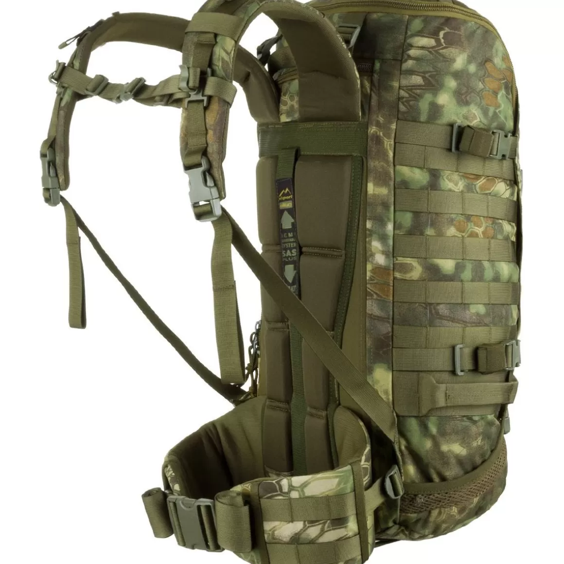 Wisport Hydration Packs> Zipperfox 40L Rucksack Kryptek Mandrake