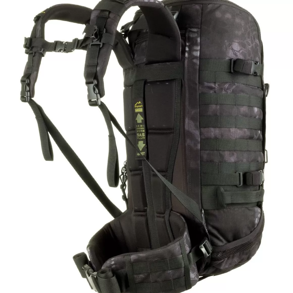 Wisport Hydration Packs> Zipperfox 40L Rucksack Kryptek Typhon