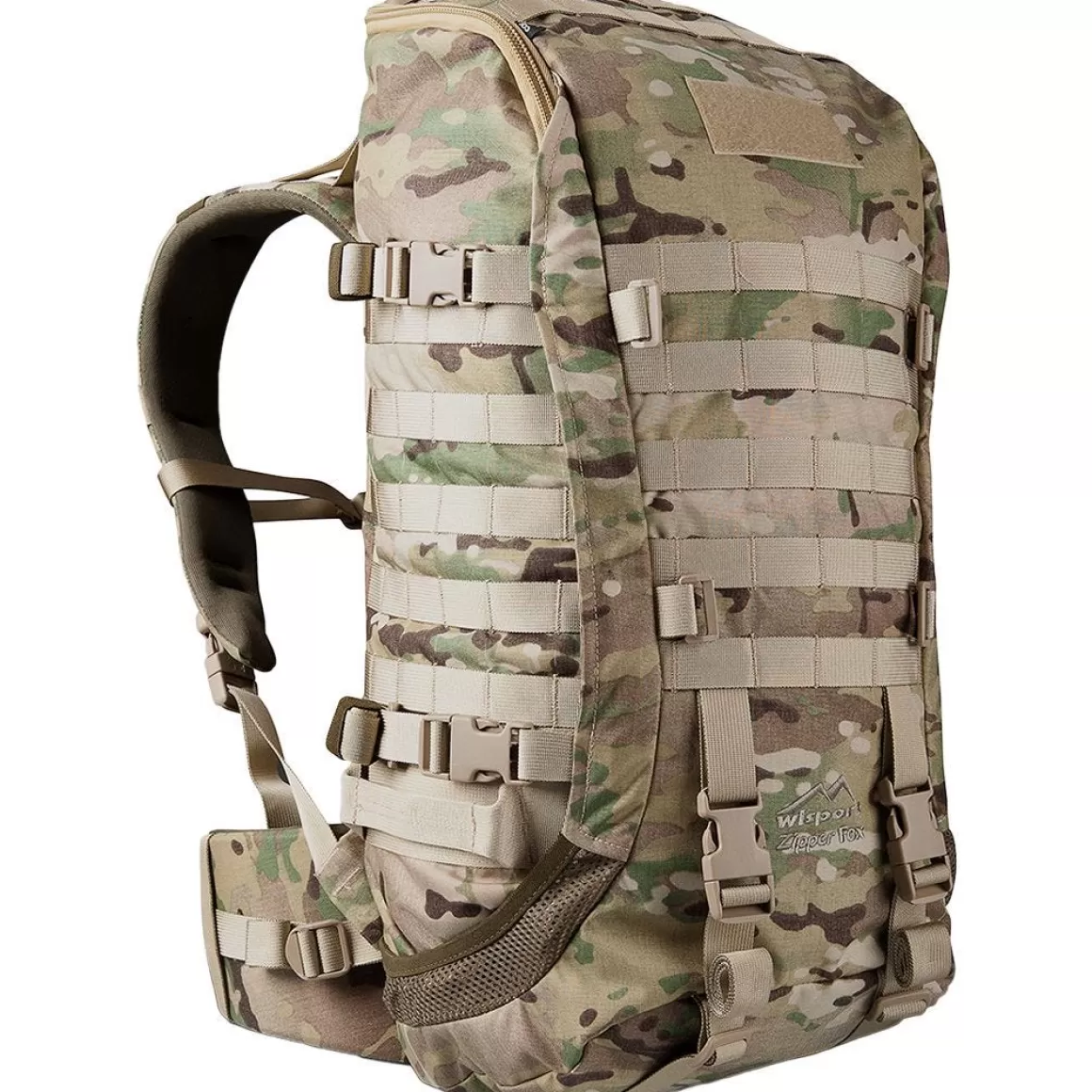 Wisport Hydration Packs> Zipperfox 40L Rucksack Multicam