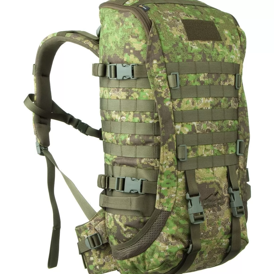 Wisport Hydration Packs> Zipperfox 40L Rucksack Pencott Greenzone