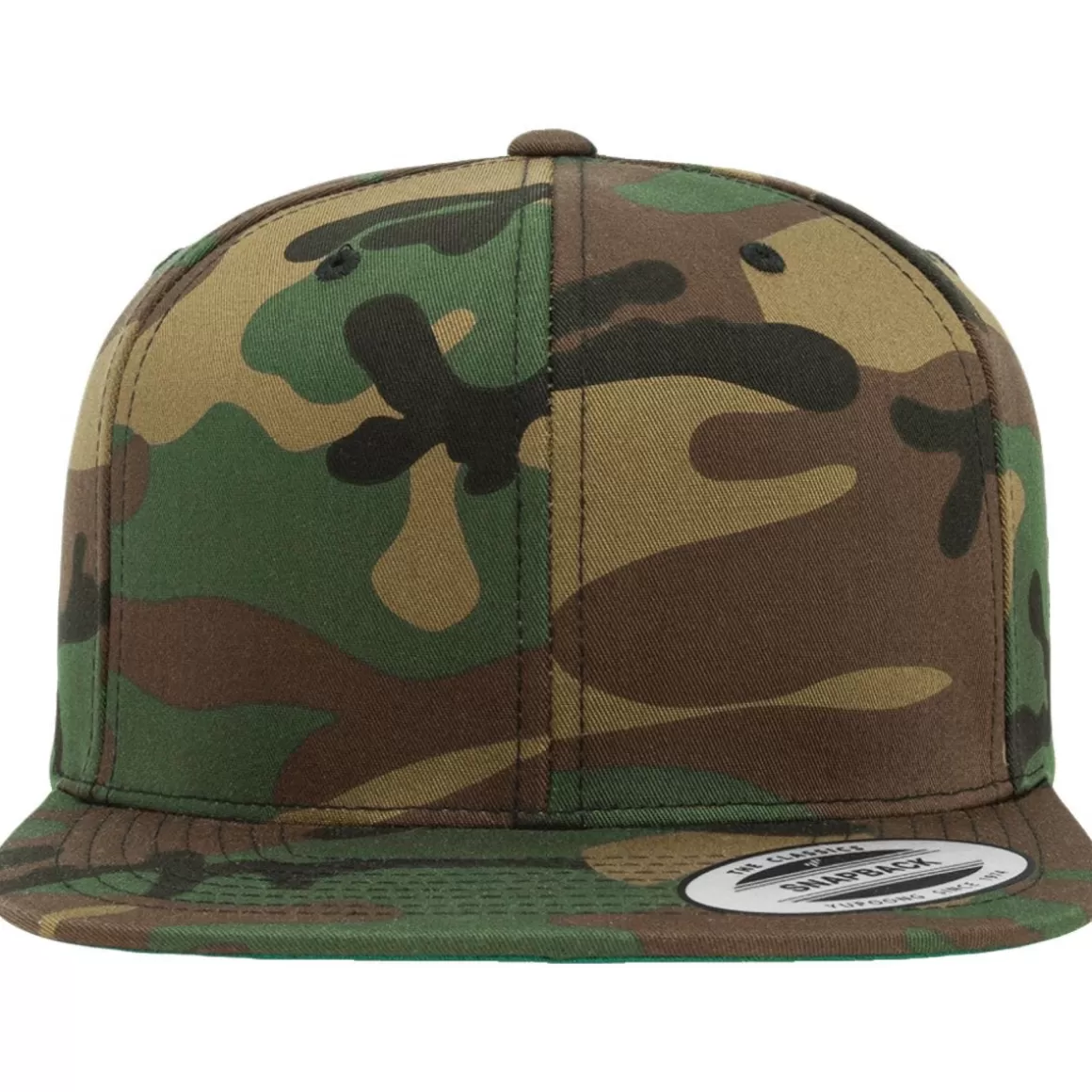 Wiley X Headwear>Yp Camo Classic Snapback Cap Woodland