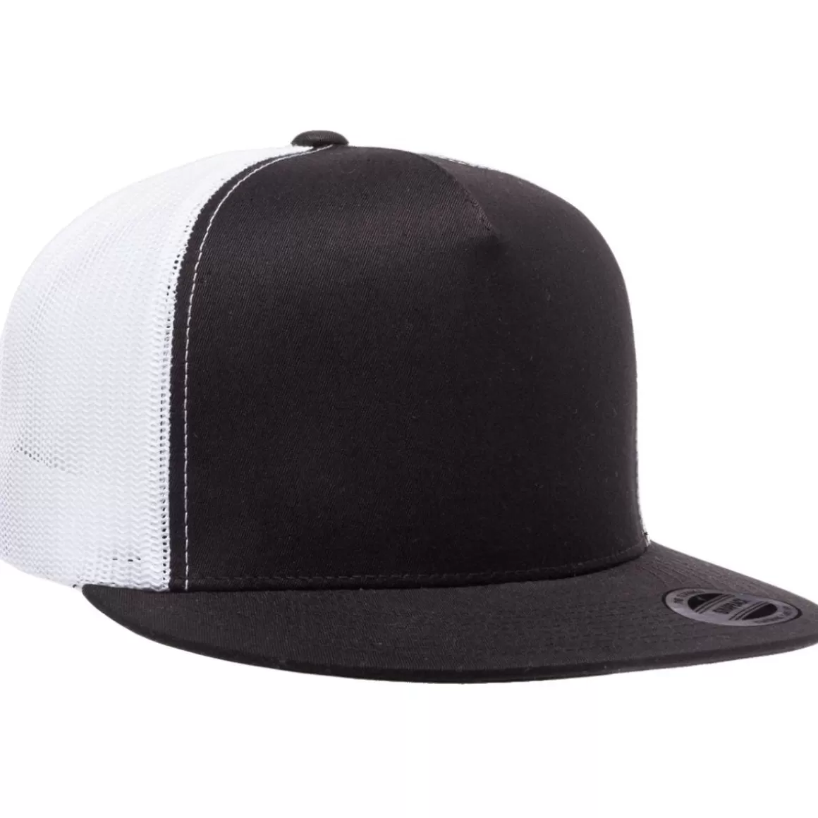 Wisport Headwear>Yp Classics Trucker 2-Tone Cap Black/White