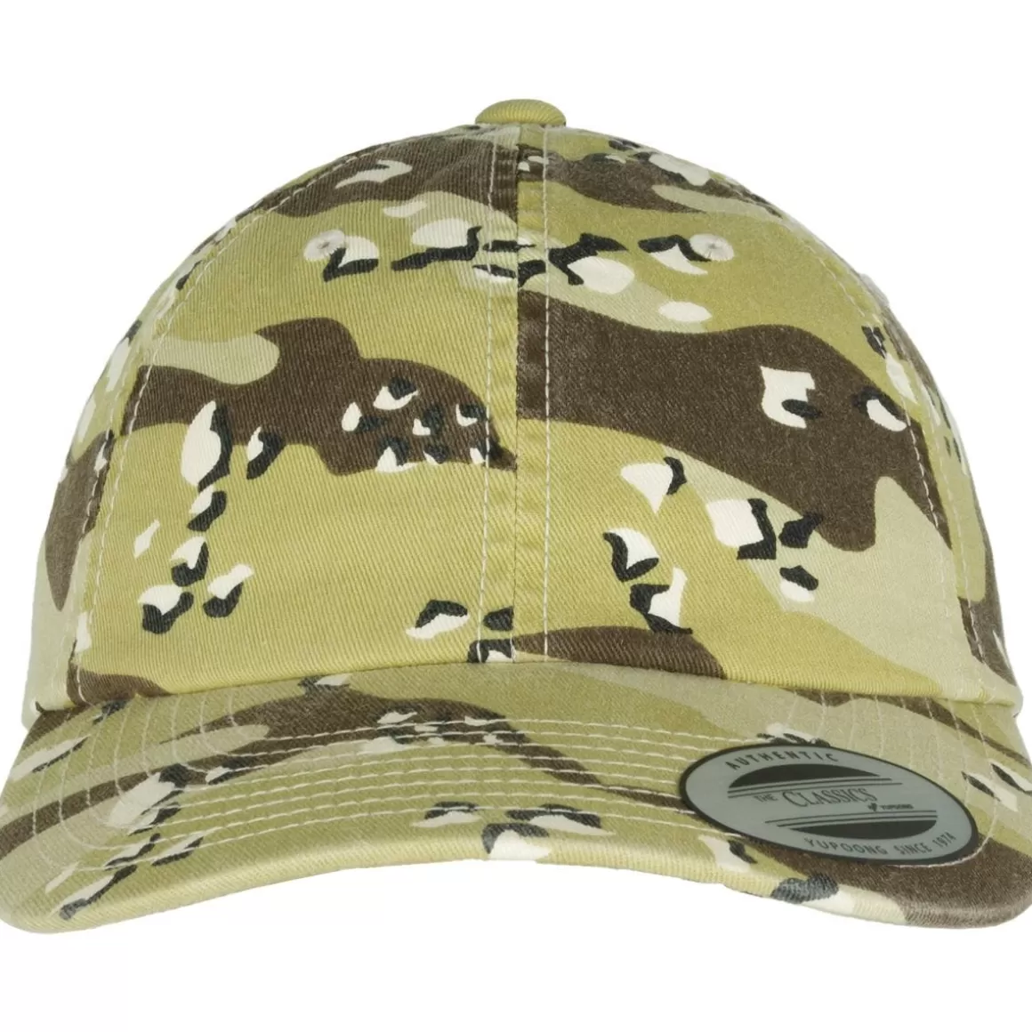 Wiley X Headwear>Yp Low Profile Camo Washed Cap 6-Colour Desert