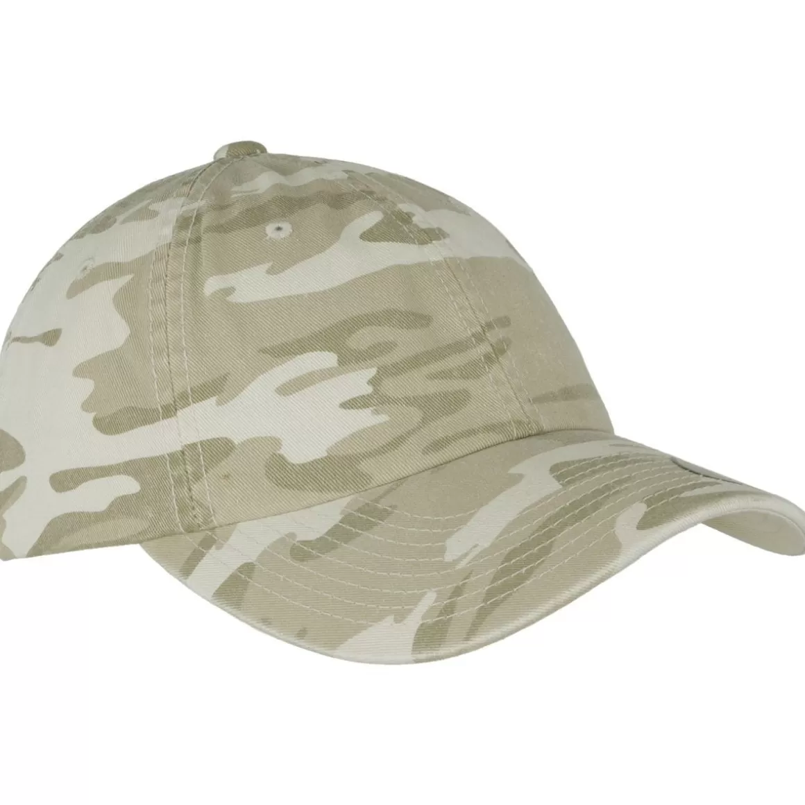 Highlander Headwear>Yp Low Profile Camo Washed Cap Sandstorm