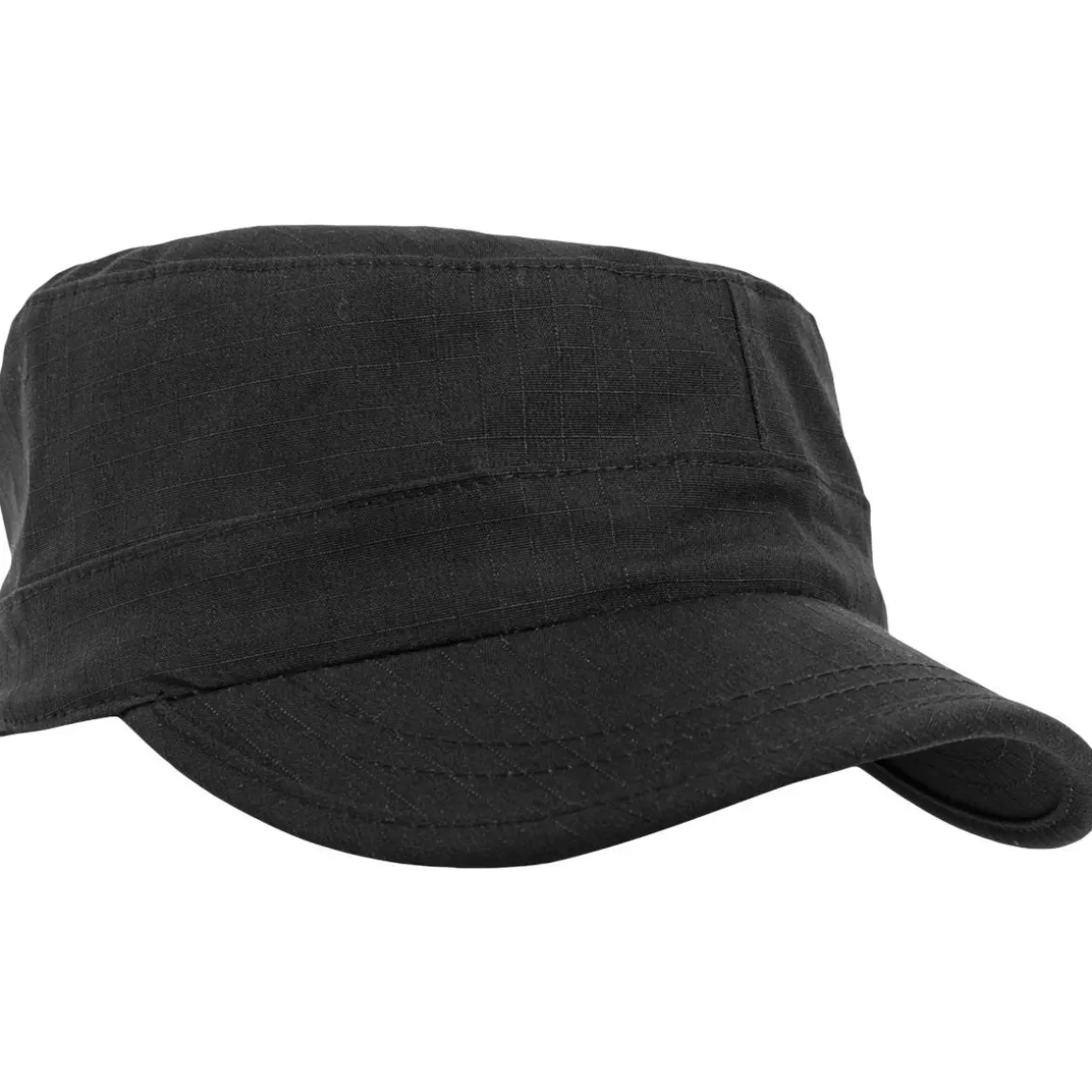 Highlander Headwear>Yp Top Gun Ripstop Cap Black