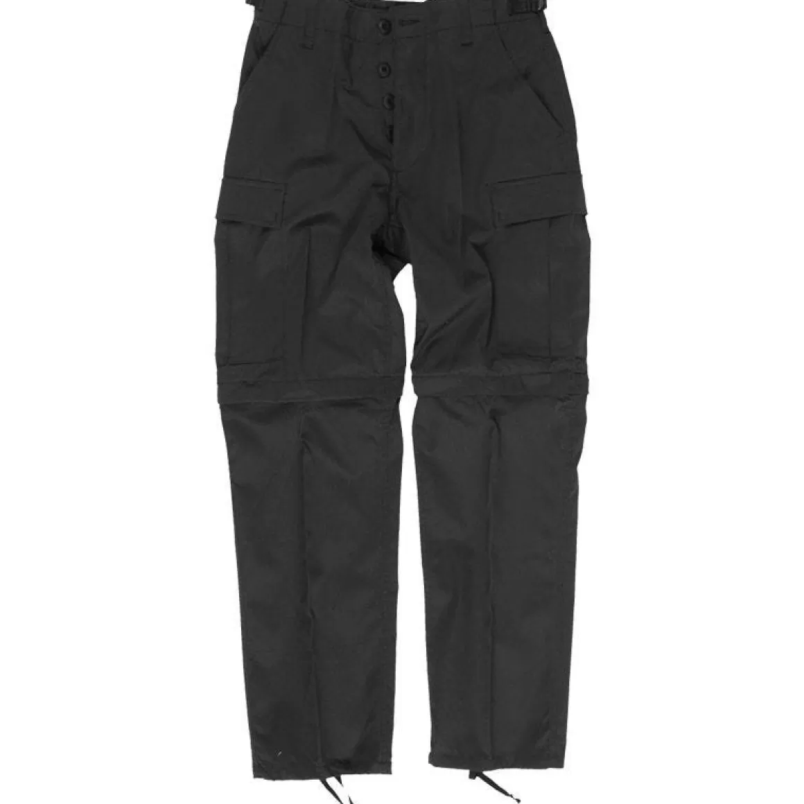 Mil-Tec Trousers>Zip-Off Combat Trousers Black