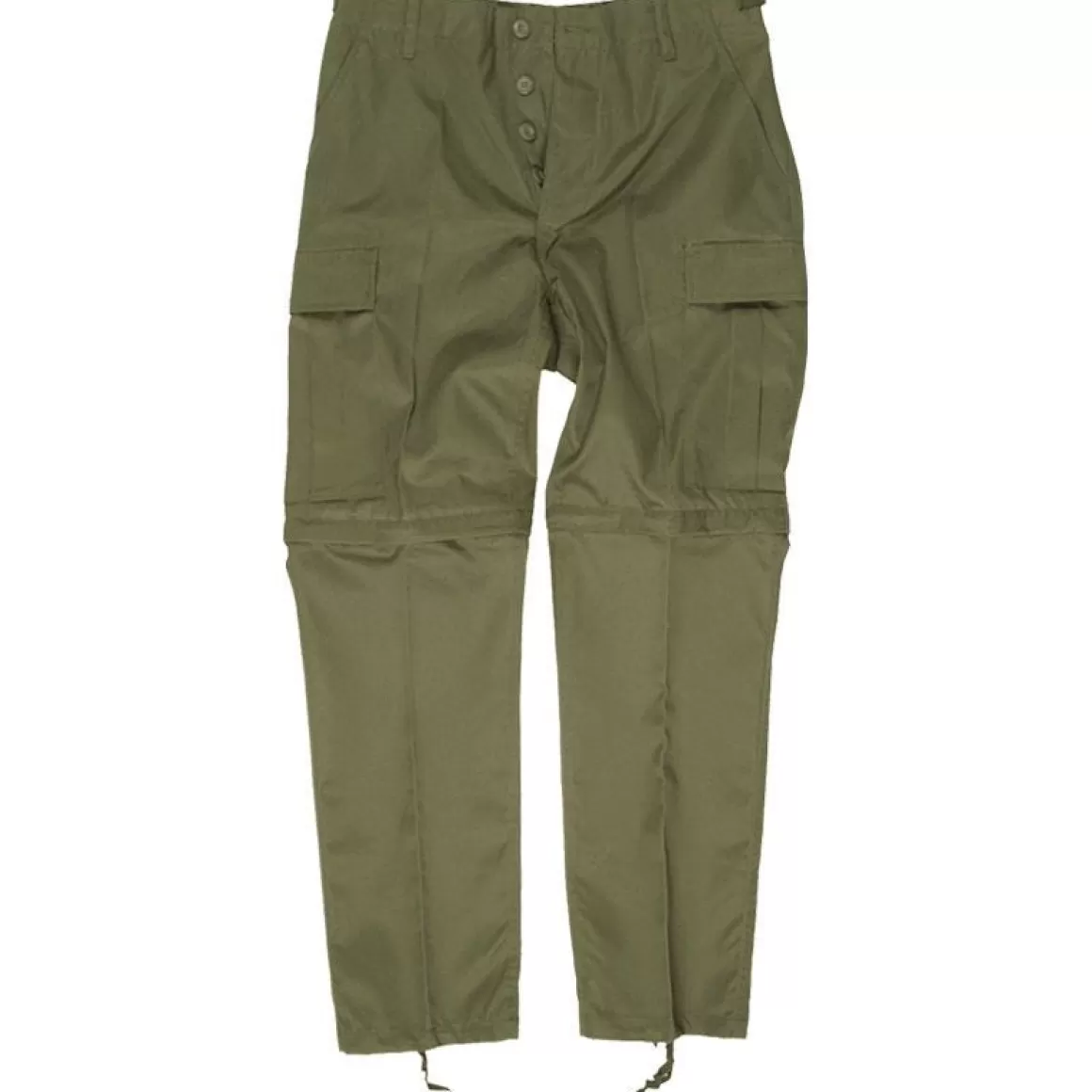 Mil-Tec Trousers>Zip-Off Combat Trousers Olive