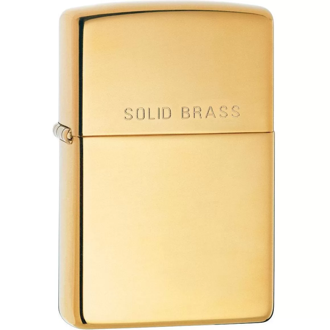 Zippo Fire Starters & Lighters> High Polish Brass Engraved Lighter