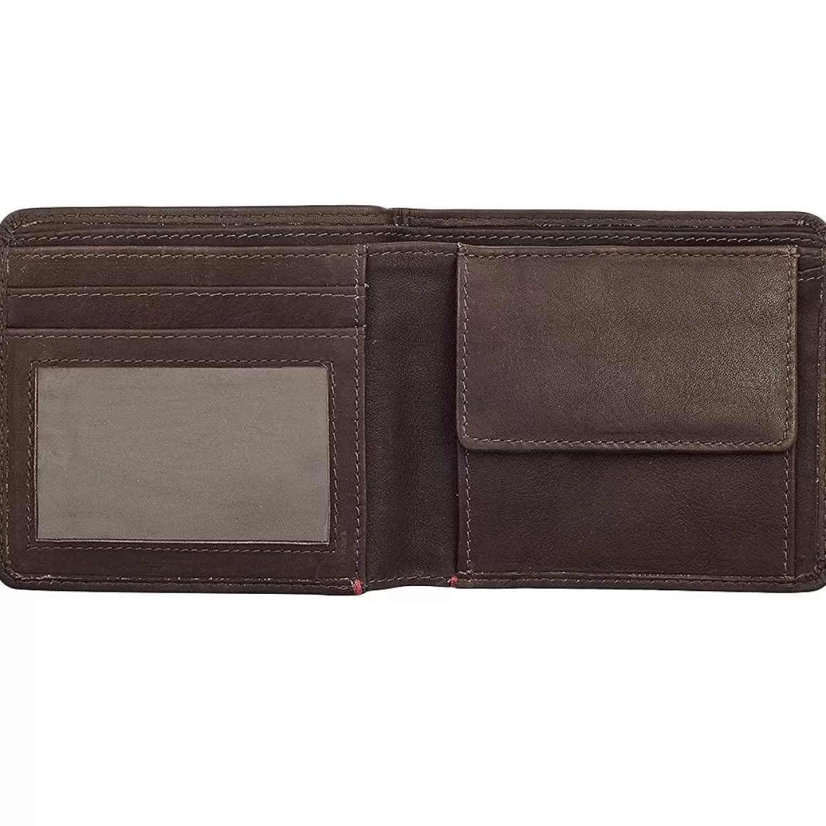 Zippo Other Pouches> Leather Bi-Fold Wallet Brown