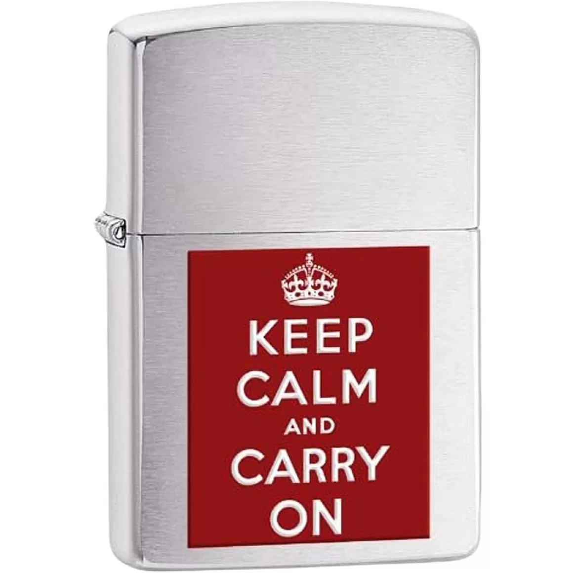 Zippo Fire Starters & Lighters> Lighter Keep Calm & Carry On