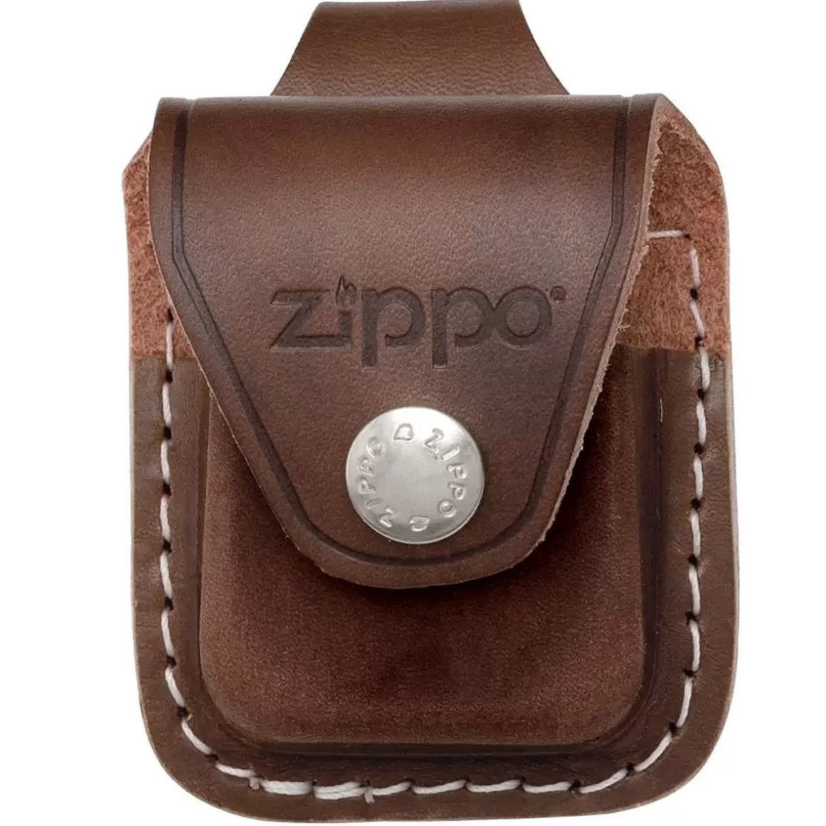 Zippo Fire Starters & Lighters> Lighter Pouch With Loop Brown